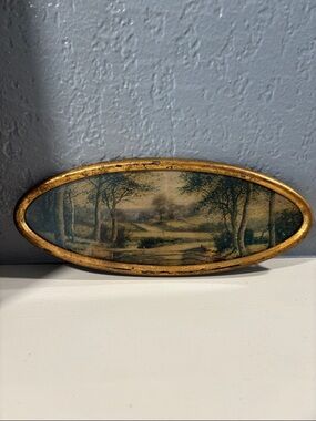 Vintage Mini Landscape Scene